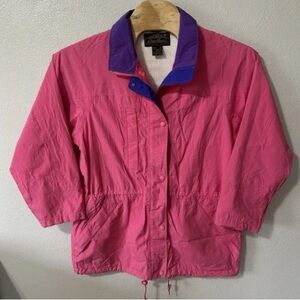 Sundance Vibrant Pink Ski Jacket with Purple Accents
